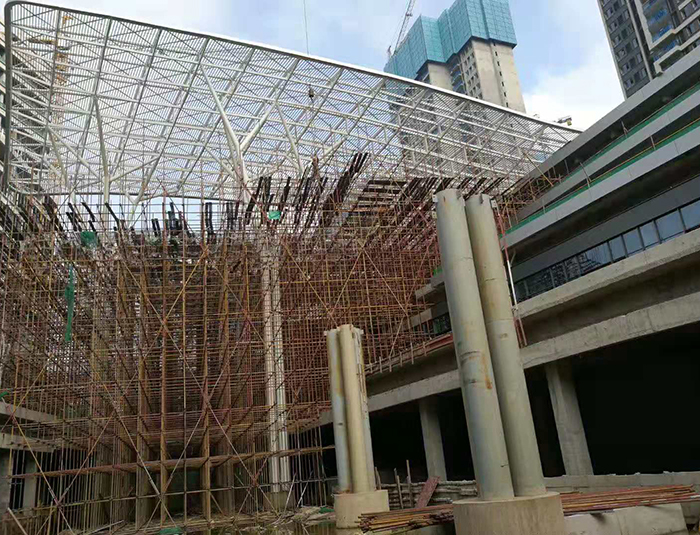 恩施欢乐谷-满堂脚手架搭建